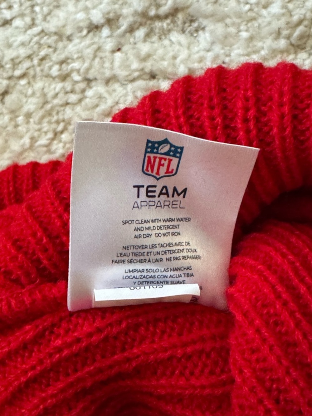 San Francisco 49ers NFL Football Beanie - NEW, never worn - Picture 3 of 3
